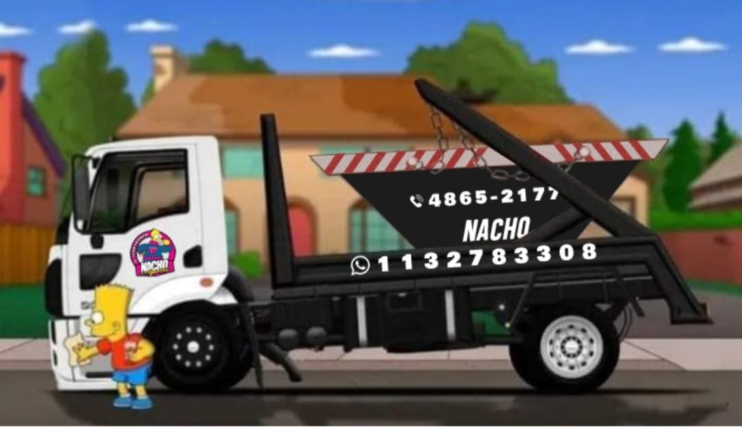 Bart con un camion